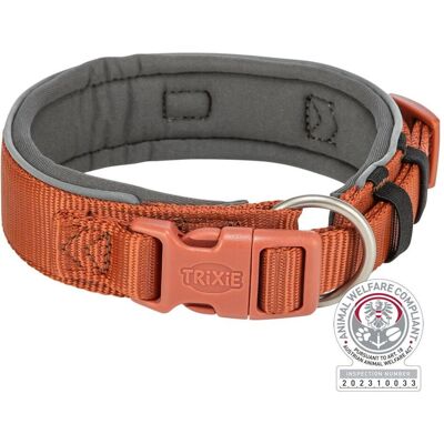 Trixie Halsband Hond Premium Extra Breed Roest / Grafiet Grijs - 40-48X4 Cm (L, M, Hund, Hundesport), Halsband + Leine Trixie Halsband Hond Premium Extra Breed Roest / Grafiet Grijs - 40-48X4 Cm (L, M, Hund, Hundesport), Halsband + Leine