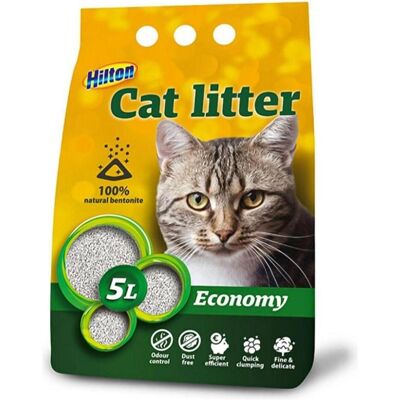 Hilton bentonite economy klumpende Katzenstreu - 5 l (Klumpend), Katzenstreu Hilton bentonite economy klumpende Katzenstreu - 5 l (Klumpend), Katzenstreu