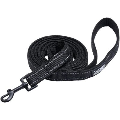 Catago Hundeline Sort ONE SIZE (One Size, Hund, Allgemein), Halsband + Leine Catago Hundeline Sort ONE SIZE (One Size, Hund, Allgemein), Halsband + Leine