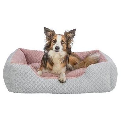 Trixie Hondenmand Kaline Mio Hoekig Grijs / Oudroze, Terrariumeinrichtung Trixie Hondenmand Kaline Mio Hoekig Grijs / Oudroze, Terrariumeinrichtung