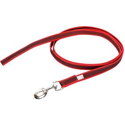 Julius-K9 Rote grifflose gummierte Leine 2m - Leash Julius-K9 Rote grifflose gummierte Leine 2m - Leash
