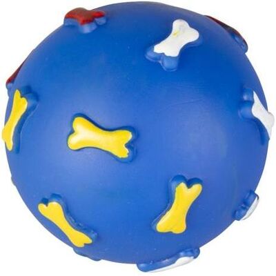 Mica Pets Hundespielzeug - Ball - Pfoten blau - ca. 9 cm (Ballspielzeug Hund), Hundespielzeug Mica Pets Hundespielzeug - Ball - Pfoten blau - ca. 9 cm (Ballspielzeug Hund), Hundespielzeug