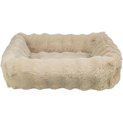 Trixie Elli bed, sqaure, 100 × 70 cm, sand (Hund, Katze), Hundebett + Katzenbett Trixie Elli bed, sqaure, 100 × 70 cm, sand (Hund, Katze), Hundebett + Katzenbett