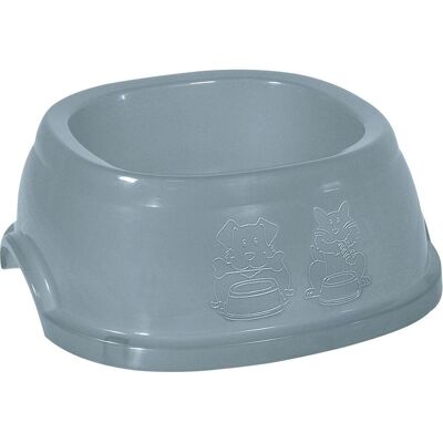 BIGHOUSE IT Stein Grau Blau Hundenapf - 2L - Stabil & Leicht zu Reinigen BIGHOUSE IT Stein Grau Blau Hundenapf - 2L - Stabil & Leicht zu Reinigen