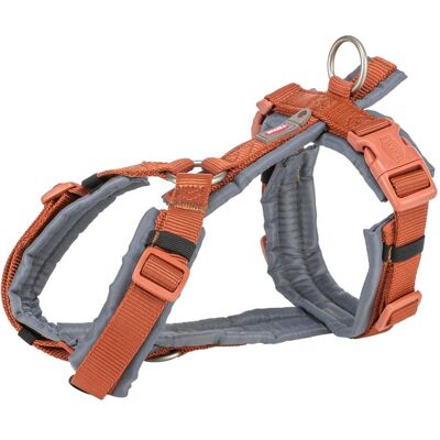Trixie Hundegeschirr - Rost/Grafit - Mittel - 53-64cm Trixie Hundegeschirr - Rost/Grafit - Mittel - 53-64cm