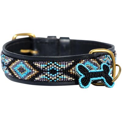 Kampuni Hundehalsbånd Ombima turkis x-large, 71x3,8 cm (Hund), Halsband + Leine Kampuni Hundehalsbånd Ombima turkis x-large, 71x3,8 cm (Hund), Halsband + Leine