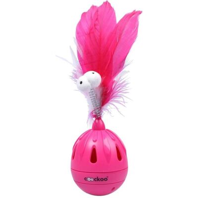 Coockoo Pinkes Katzenspielzeug Tumbler - Katzenspielzeug Coockoo Pinkes Katzenspielzeug Tumbler - Katzenspielzeug