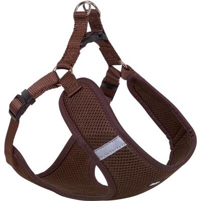 Nobby MESH REFLECT SZELKI L BRĄZOWE 58-69cm (L, Hund, Spazieren), Halsband + Leine Nobby MESH REFLECT SZELKI L BRĄZOWE 58-69cm (L, Hund, Spazieren), Halsband + Leine