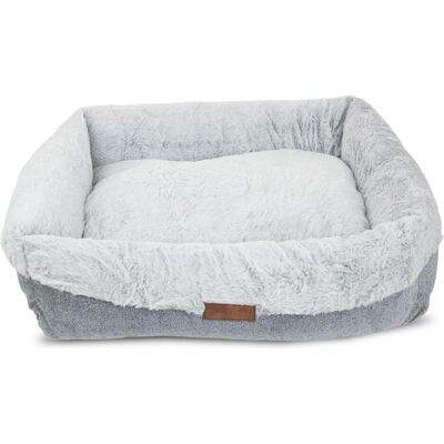 Barry King Legowisko dla psa, szare, 65*55*17cm, z zamkiem (Hund, Katze), Hundebett + Katzenbett Barry King Legowisko dla psa, szare, 65*55*17cm, z zamkiem (Hund, Katze), Hundebett + Katzenbett