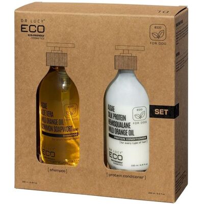 Acrylmed Dr Lucy Eco Zestaw Szampon+Odżywka Zestaw Szampon+ (Hund), Tierhygiene Acrylmed Dr Lucy Eco Zestaw Szampon+Odżywka Zestaw Szampon+ (Hund), Tierhygiene