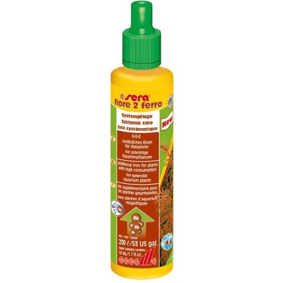 Sera Flore 2 ferro 50 ml, Aquarium Pflege Sera Flore 2 ferro 50 ml, Aquarium Pflege