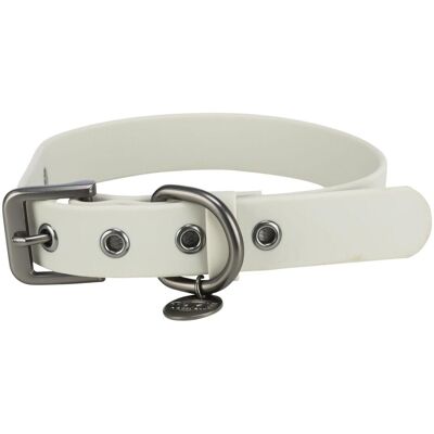 Trixie Halsband Hond Citystyle Pvc Lichtgrijs - 25-32X2 Cm (S, Hund), Halsband + Leine Trixie Halsband Hond Citystyle Pvc Lichtgrijs - 25-32X2 Cm (S, Hund), Halsband + Leine