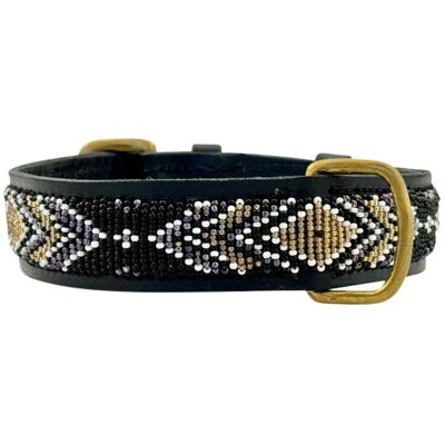 Kampuni Hundehalsbånd Kwa Uwepo medium, 53x3,2 cm (Hund), Halsband + Leine Kampuni Hundehalsbånd Kwa Uwepo medium, 53x3,2 cm (Hund), Halsband + Leine