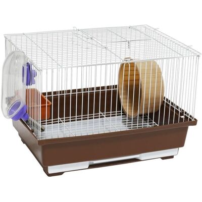 Panama Pet Nagetierkäfig 30x23x20 cm Braun (PP-50612), Gehege Panama Pet Nagetierkäfig 30x23x20 cm Braun (PP-50612), Gehege