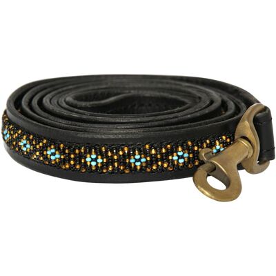 Kampuni Hundeline Faraja turkis lang, 162x2,1 cm (Hund, Spazieren), Halsband + Leine Kampuni Hundeline Faraja turkis lang, 162x2,1 cm (Hund, Spazieren), Halsband + Leine