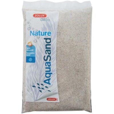 Zolux Aquasand Nature feinkörniger Quarz 12 kg (Dekoration), Aquarium Dekoration Zolux Aquasand Nature feinkörniger Quarz 12 kg (Dekoration), Aquarium Dekoration