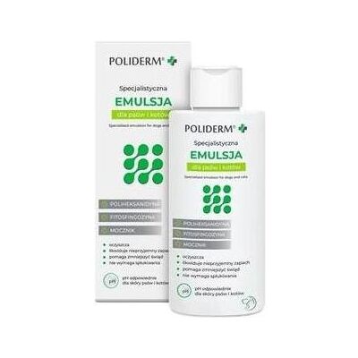 Sante JM POLIDERM EMULSJA stany zapalne skóry 140ml (Hund), Tierhygiene Sante JM POLIDERM EMULSJA stany zapalne skóry 140ml (Hund), Tierhygiene