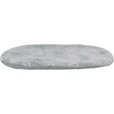 Trixie Kissen Jimmy Soft, Softplüsch, oval, 44 × 31 cm, light grey (Hund, Katze), Hundebett + Katzenbett Trixie Kissen Jimmy Soft, Softplüsch, oval, 44 × 31 cm, light grey (Hund, Katze), Hundebett + Katzenbett
