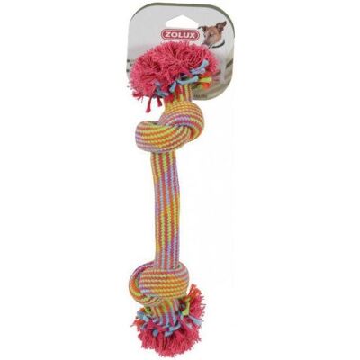 Zolux 2 Knot Rope Toy 30cm Colour, Hundespielzeug Zolux 2 Knot Rope Toy 30cm Colour, Hundespielzeug