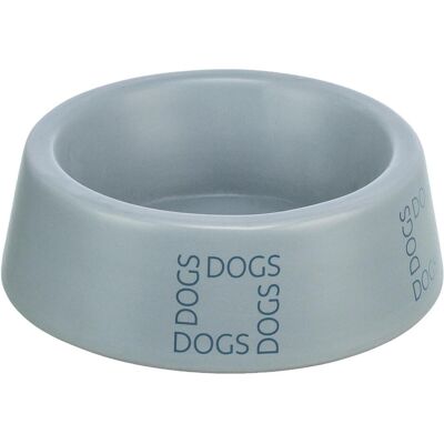 Trixie Voerbak / Drinkbak Hond Dogs Keramiek Grijsblauw - 400 Ml 16 Cm (40 cl), Futternapf Trixie Voerbak / Drinkbak Hond Dogs Keramiek Grijsblauw - 400 Ml 16 Cm (40 cl), Futternapf