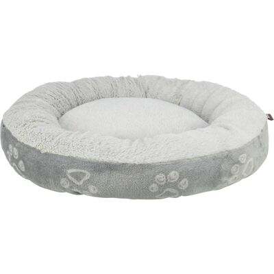 Trixie Jimmy Soft bed, flanell/plush, round, ø 70 cm, light grey (Hund, Katze), Hundebett + Katzenbett Trixie Jimmy Soft bed, flanell/plush, round, ø 70 cm, light grey (Hund, Katze), Hundebett + Katzenbett