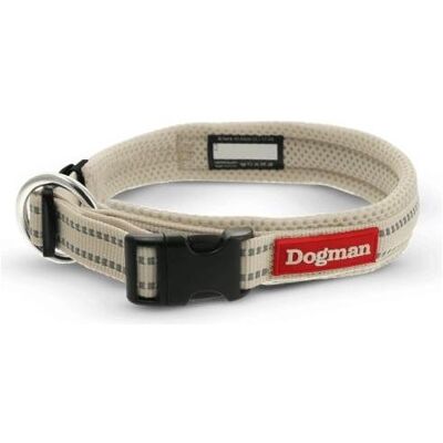 Dogman Air Mesh Vadderat Halsband Beige Xs (XS, Hund), Halsband + Leine Dogman Air Mesh Vadderat Halsband Beige Xs (XS, Hund), Halsband + Leine