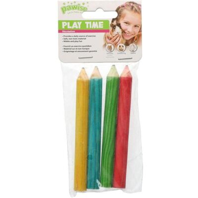Pawise Small pet play pencil 4pk, Kleintierstalleinrichtung Pawise Small pet play pencil 4pk, Kleintierstalleinrichtung