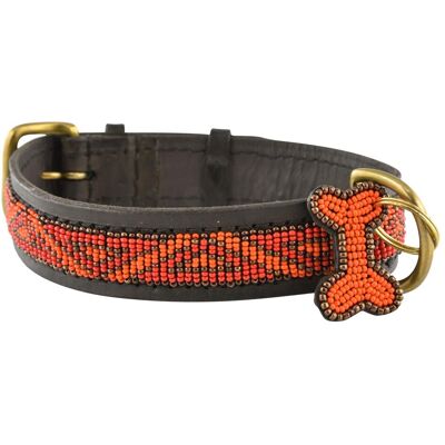 Kampuni Hundehalsbånd Kabaka neon x-large, 71x3,8 cm (Hund), Halsband + Leine Kampuni Hundehalsbånd Kabaka neon x-large, 71x3,8 cm (Hund), Halsband + Leine