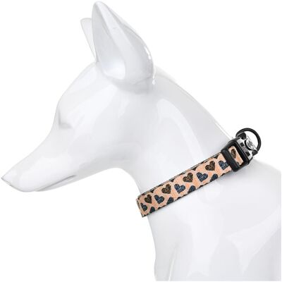 Barry King BarryKing Obroża Safari Love 16mm/30-47cm (Hund), Halsband + Leine Barry King BarryKing Obroża Safari Love 16mm/30-47cm (Hund), Halsband + Leine