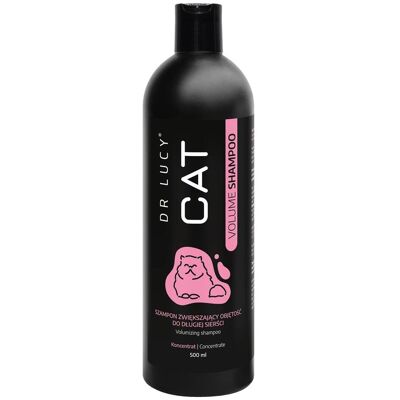 Dr Lucy - Cat Volume Shampoo 500 ml Konzentriertes volumensteigerndes Shampoo für langhaarige Katzen (Katze), Tierhygiene Dr Lucy - Cat Volume Shampoo 500 ml Konzentriertes volumensteigerndes Shampoo für langhaarige Katzen (Katze), Tierhygiene