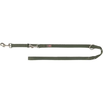 Trixie Hondenriem Premium Verstelbaar Olijfgroen - 200X1,5 Cm (S, XS, Hund, Spazieren), Halsband + Leine Trixie Hondenriem Premium Verstelbaar Olijfgroen - 200X1,5 Cm (S, XS, Hund, Spazieren), Halsband + Leine