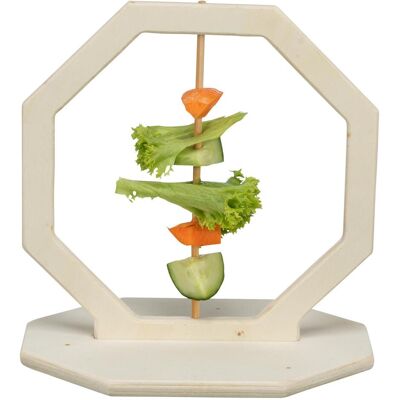 Trixie Food ring, wood, 17 × 12 × 17 cm, Futternapf Trixie Food ring, wood, 17 × 12 × 17 cm, Futternapf