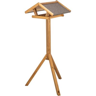 Trixie natura birdfeeder w/stand,pine.,46×22×44cm/1.15m,brown, Vogelhaus Trixie natura birdfeeder w/stand,pine.,46×22×44cm/1.15m,brown, Vogelhaus