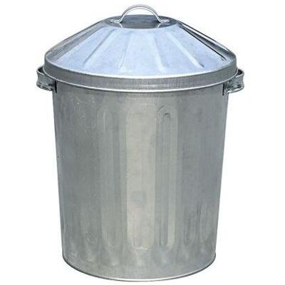 Ryom fodertønde 46 ltr. m/låg galvaniseret, Vogelhaus Ryom fodertønde 46 ltr. m/låg galvaniseret, Vogelhaus