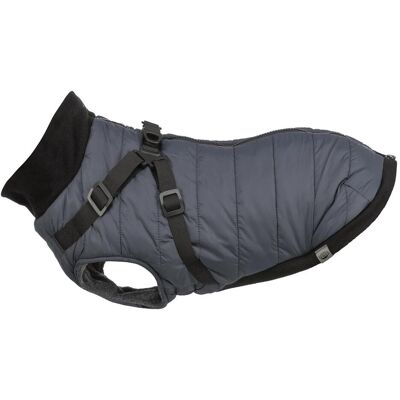 Trixie Pontis coat with harness, XXS: 24 cm, blue (XXS, Hundemantel), Hundebekleidung Trixie Pontis coat with harness, XXS: 24 cm, blue (XXS, Hundemantel), Hundebekleidung