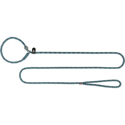Trixie Smycz zaciskowa odblaskowa Summit Reflect, dla psa, L–XL: 1,80 m/o 13 mm, petrol/aqua (Hund), Halsband + Leine Trixie Smycz zaciskowa odblaskowa Summit Reflect, dla psa, L–XL: 1,80 m/o 13 mm, petrol/aqua (Hund), Halsband + Leine