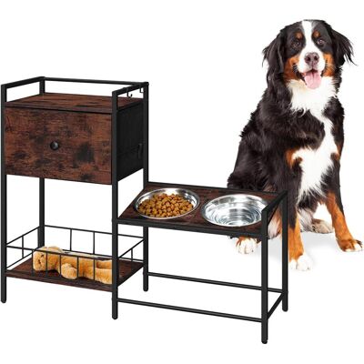 Relaxdays Hunde-Futterstation (50 cl), Futternapf Relaxdays Hunde-Futterstation (50 cl), Futternapf