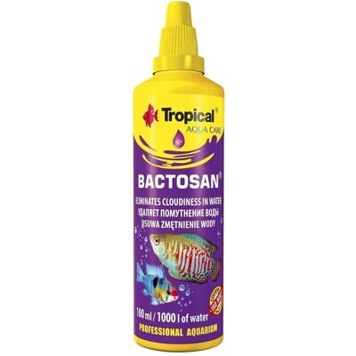 Tropical Bactosan - Wasserklärer für Aquarien - 100 ml (Wasseraufbereitung Aquarium), Aquarium Pflege Tropical Bactosan - Wasserklärer für Aquarien - 100 ml (Wasseraufbereitung Aquarium), Aquarium Pflege