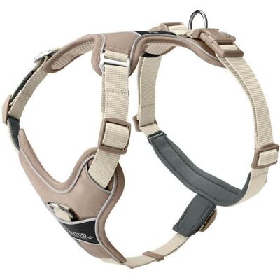 Hunter Dog Harness DIVO UP Beige L/XL (L, XL, Hund, Spazieren), Halsband + Leine Hunter Dog Harness DIVO UP Beige L/XL (L, XL, Hund, Spazieren), Halsband + Leine