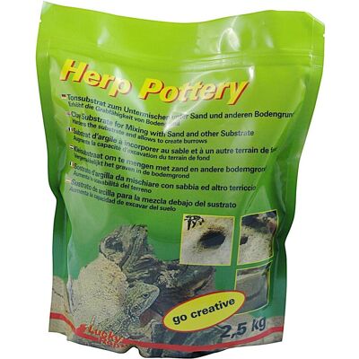 Lucky Reptile Bodensubstrat Herp Pottery 2.5 kg, Terrariumeinrichtung Lucky Reptile Bodensubstrat Herp Pottery 2.5 kg, Terrariumeinrichtung