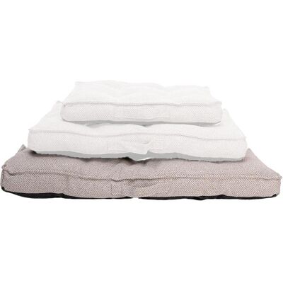 PawLove Paw Love - Hundekissen - Quadratisch (Gross) - Hellgrau (Hund, Katze), Hundebett + Katzenbett PawLove Paw Love - Hundekissen - Quadratisch (Gross) - Hellgrau (Hund, Katze), Hundebett + Katzenbett