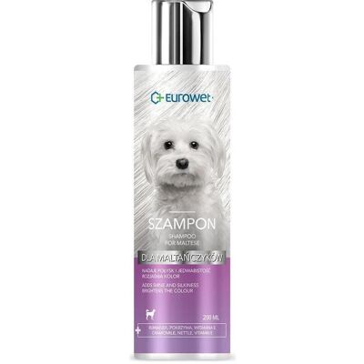 Optex Eurowet Szampon dla maltańczyków dla psa 200ml (Hund), Tierhygiene Optex Eurowet Szampon dla maltańczyków dla psa 200ml (Hund), Tierhygiene