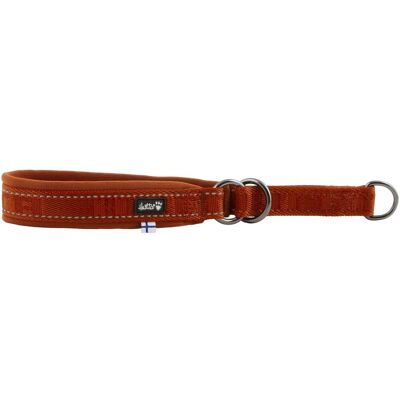 Hurtta Casual halsbånd m. halvkvael, cinnamon 25-35 cm (Hund), Halsband + Leine Hurtta Casual halsbånd m. halvkvael, cinnamon 25-35 cm (Hund), Halsband + Leine