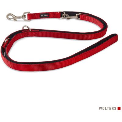 Wolters Professional Comfort Führleine extra lang Gr.S 300 cm x 1,0 cm rot/schwarz (S, Hund, Spazieren), Halsband + Leine Wolters Professional Comfort Führleine extra lang Gr.S 300 cm x 1,0 cm rot/schwarz (S, Hund, Spazieren), Halsband + Leine