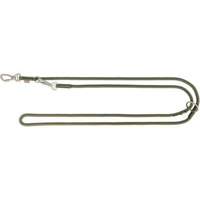 Trixie Smycz przepinana Summit, dla psa, L–XL: 2,00 m/o 13 mm, oliwkowozielona (Hund), Halsband + Leine Trixie Smycz przepinana Summit, dla psa, L–XL: 2,00 m/o 13 mm, oliwkowozielona (Hund), Halsband + Leine