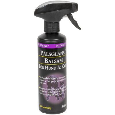 Petwise Pälsglans/Balsam Hund & Katt - 350ml Petwise Pälsglans/Balsam Hund & Katt - 350ml