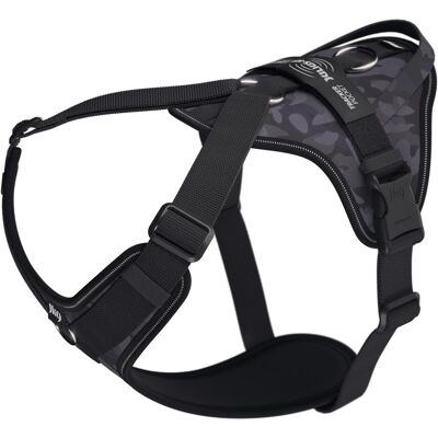 Julius-K9 K9 Longwalk lightsele w/handle+trackerpocket,Night Camo,2XL (XXL, Hund, Spazieren), Halsband + Leine Julius-K9 K9 Longwalk lightsele w/handle+trackerpocket,Night Camo,2XL (XXL, Hund, Spazieren), Halsband + Leine