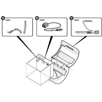 Tetra Silhouette Pump Spare Part, Aquariumtechnik Tetra Silhouette Pump Spare Part, Aquariumtechnik