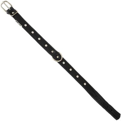 Ava Obroa Skra o Kryszta 20mm/35cm czarny (Hund), Halsband + Leine Ava Obroa Skra o Kryszta 20mm/35cm czarny (Hund), Halsband + Leine