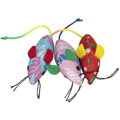 TRIXIE Stoffmaus mit Katzenminze - 7 cm - Katzenspielzeug TRIXIE Stoffmaus mit Katzenminze - 7 cm - Katzenspielzeug
